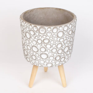 Vas ceramic cu picioruse